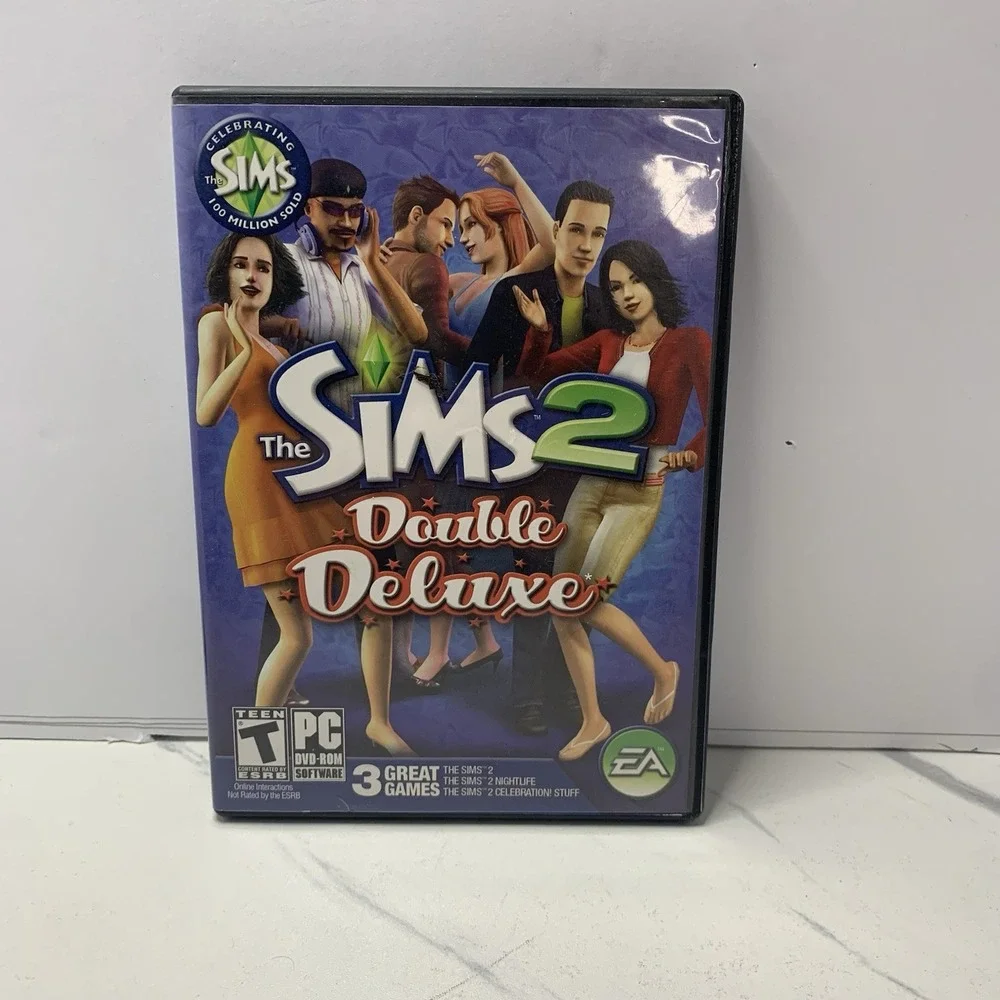 The Sims 2: Double Deluxe (PC DVD-ROM) CIB COMPLETE